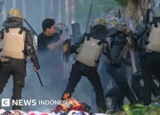 Ribuan Demonstran di Demo Kedubes AS Jakarta Dukung Seruan Paus Leo XIV Hentikan Perang Iran