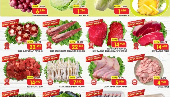 Superindo Gelar Promo Besar Hari Ini, Diskon Buah Segar dan Kebutuhan Rumah Tangga Hingga 50%