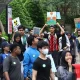 Aksi Protester Menggempur Konferensi Lingkungan di Jesus College