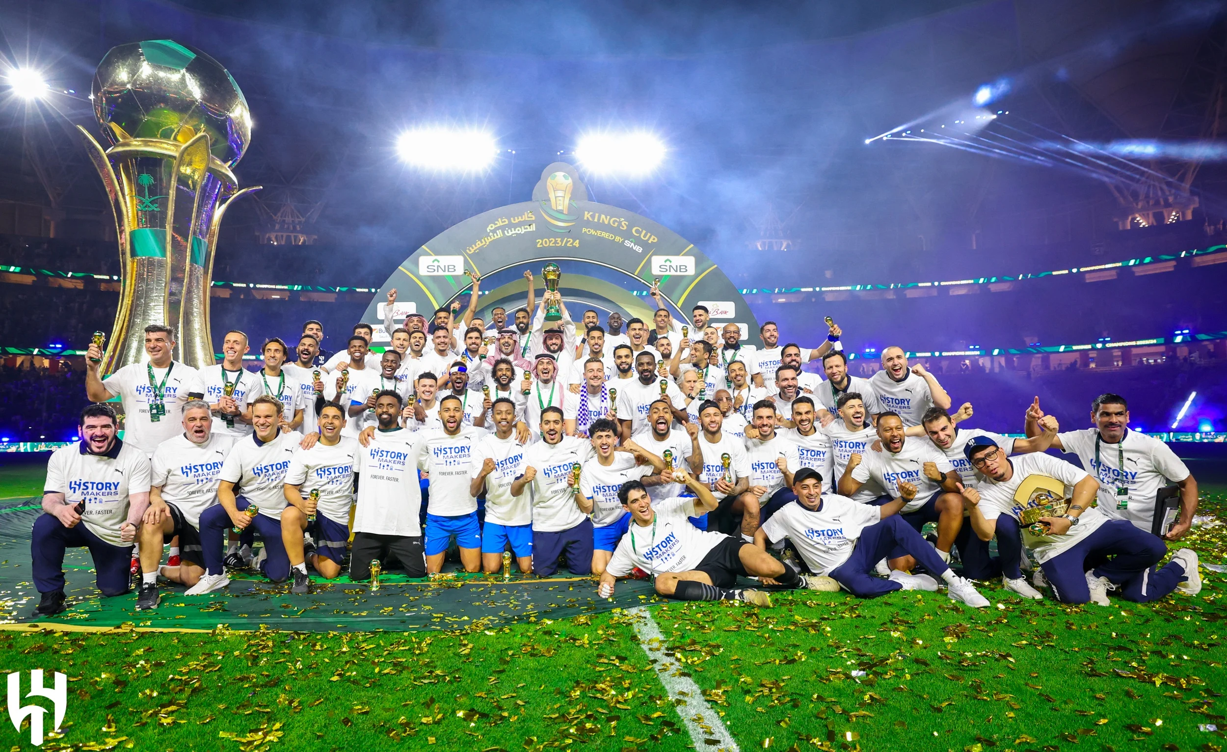 Al Hilal Raih Gelar Piala Raja Saudi Setelah Mengalahkan Al Kholood