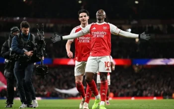 Arsenal unggul 6 poin atas City, Gyökeres ganda gol di kemenangan 3-0 atas Fulham