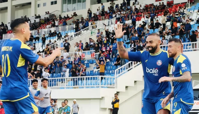 Bhayangkara FC Pesta Gol, Hancurkan PSBS Biak 7-0 di Laga Penutup BRI Super League