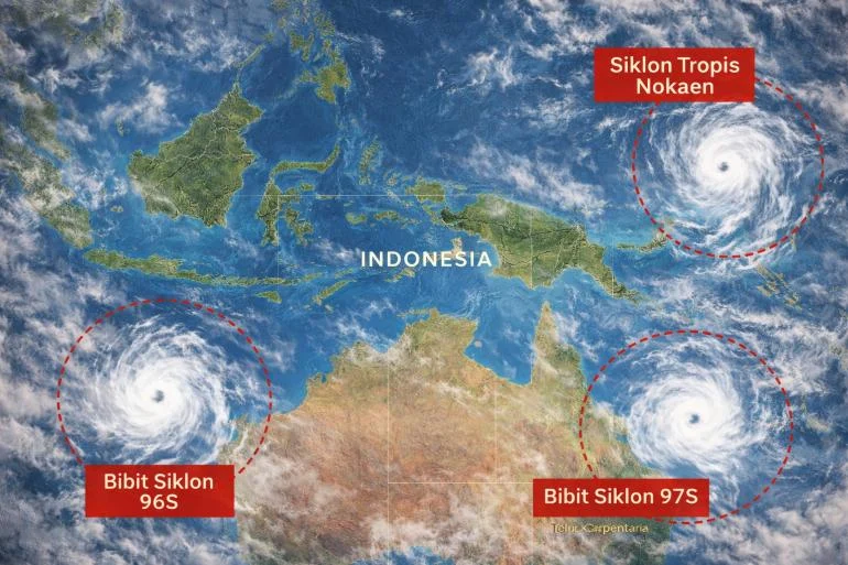 BMKG: Siklon Tropis Jangmi dan Gempa Bumi Mengancam Indonesia, Ini Penjelasannya