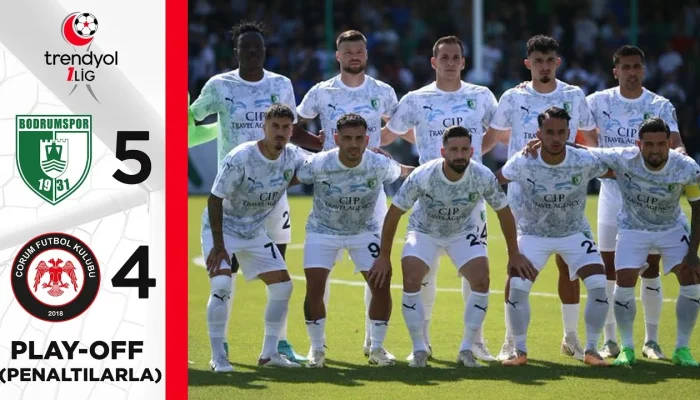 Bodrum FK Siap Tanding Melawan Çorum FK di Play-Off Liga 1