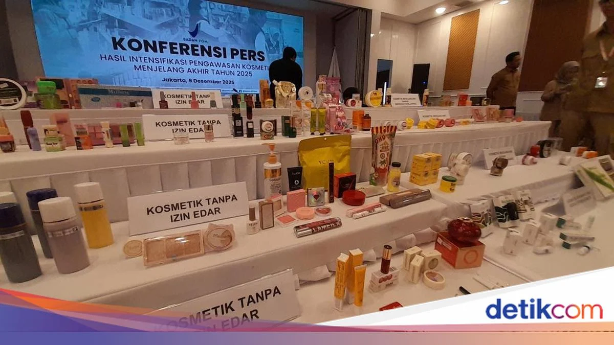 BPOM Ungkap 11 Kosmetik Berbahaya yang Picu Kanker