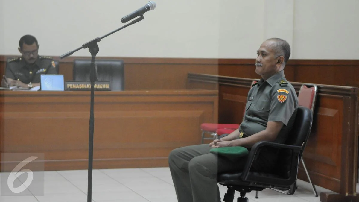Brigjen TNI Teddy Hernayadi Dijatuhi Hukuman Penjara Seumur Hidup