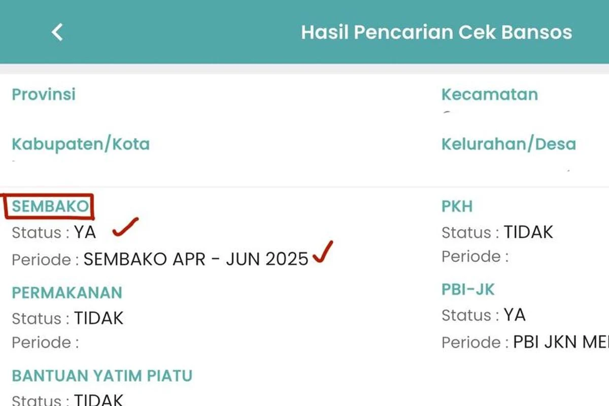 Cek Bansos BPNT 2026 Tahap 2 Cair: Cara Cek Desil dan DTKS di cekbansos.kemensos.go.id