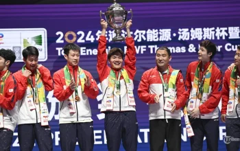 China Raih Gelar ke-12 Thomas Cup 2026 Usai Kemenangan Dramatis Atas Prancis