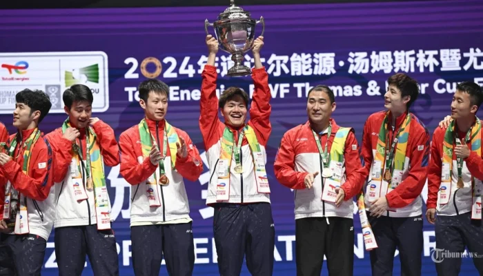 China Raih Gelar ke-12 Thomas Cup 2026 Usai Kemenangan Dramatis Atas Prancis