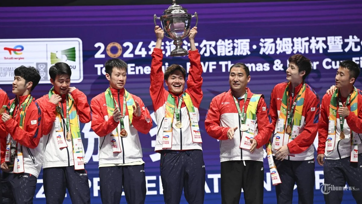 China Raih Gelar ke-12 Thomas Cup 2026 Usai Kemenangan Dramatis Atas Prancis