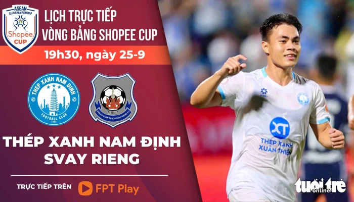 CLB Nam Định Suffers First Defeat in Shopee Cup Semifinals