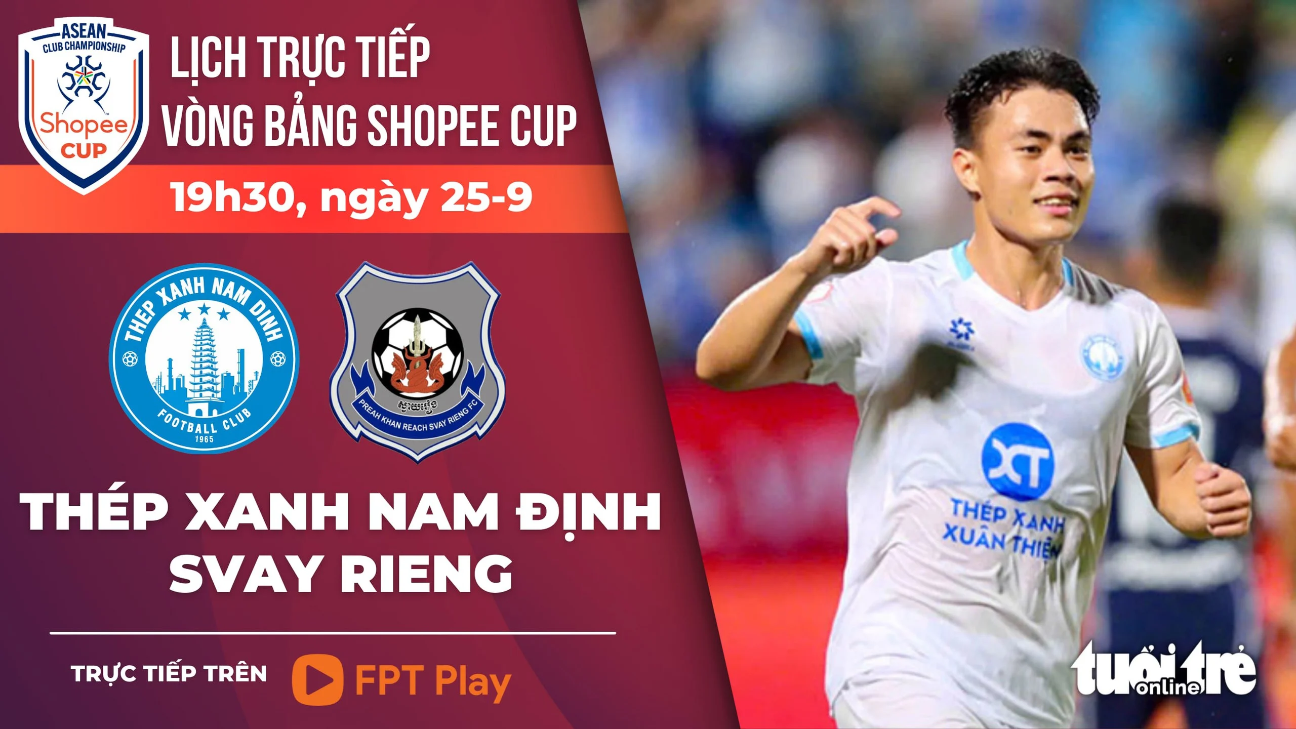 CLB Nam Định Suffers First Defeat in Shopee Cup Semifinals