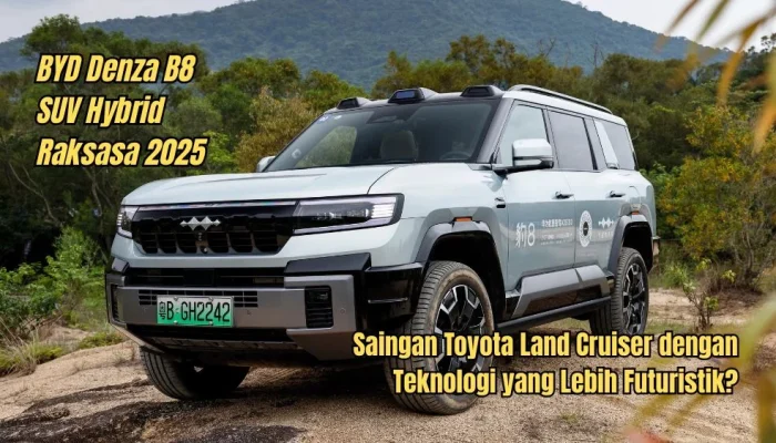 Denza B8 Menghadapi Persaingan Baru: Teknologi Hybrid dan Fitur Canggih