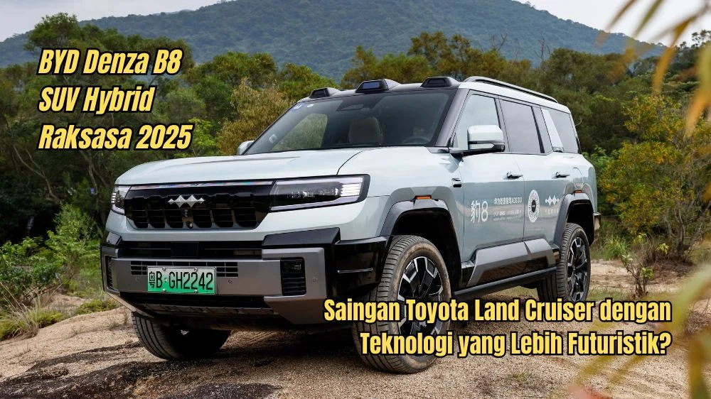 Denza B8 Menghadapi Persaingan Baru: Teknologi Hybrid dan Fitur Canggih