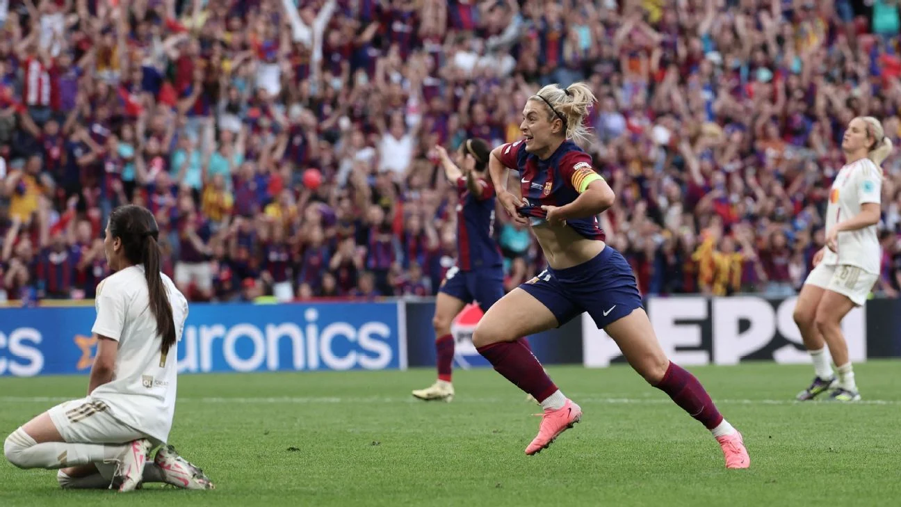 Drama Tiga Gol di Semifinal UWCL: Barcelona Tundukkan Bayern, Putellas Jadi Penyelamat