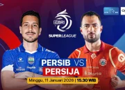 El Clasico Indonesia: Persija Jakarta vs Persib Bandung, Pertarungan Sengit di Puncak Klasemen