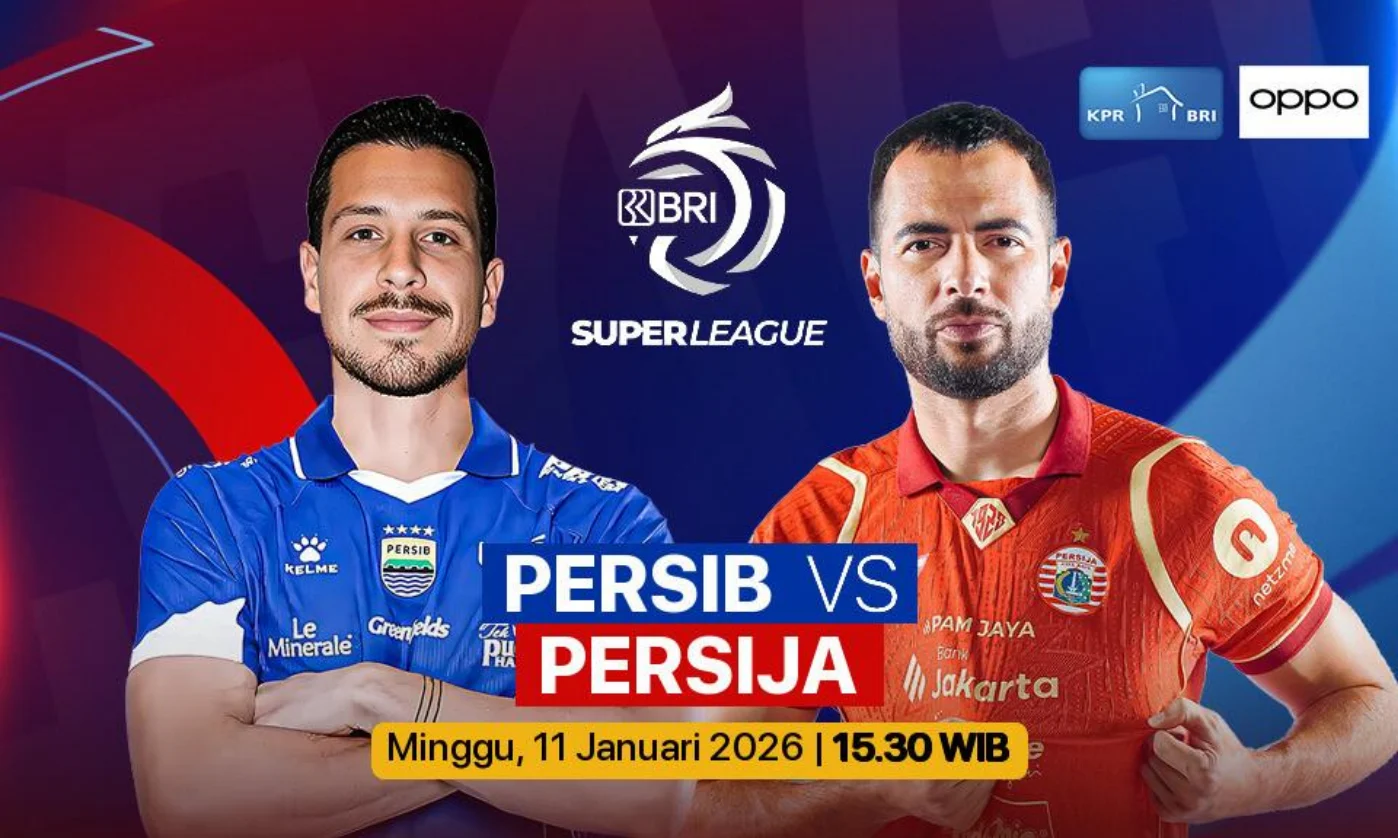 El Clasico Indonesia: Persija Jakarta vs Persib Bandung, Pertarungan Sengit di Puncak Klasemen