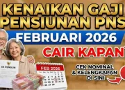 Gaji Ke-13 Pensiunan PNS 2026: Kapan Cair dan Berapa Nominalnya?