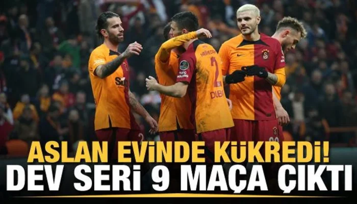 Galatasaray Rayakan Kemenangan Liga dengan ‘Dört Dörtlük Gece’