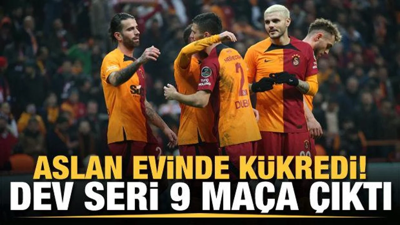 Galatasaray Rayakan Kemenangan Liga dengan 'Dört Dörtlük Gece'