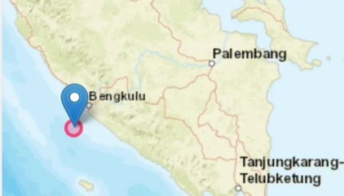Gempa Bumi Mengguncang Bengkulu, 208 Kali Sejak Awal 2026