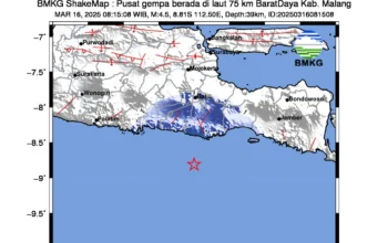 Gempa Bumi Mengguncang Malang dan Pacitan, Berpotensi Tsunami atau Tidak?