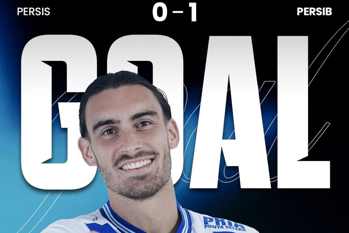 Gol Cepat Matricardi Bawa Persib Unggul 1-0 atas PSIM di Babak Pertama