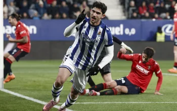 Gonçalo Guedes Pemain Terbaik Real Sociedad, Orri Oskarsson Jadi Andalan