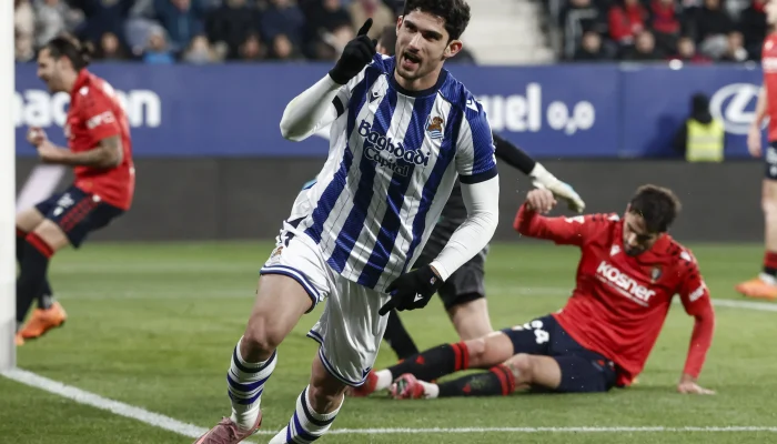 Gonçalo Guedes Pemain Terbaik Real Sociedad, Orri Oskarsson Jadi Andalan