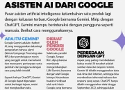 Google Luncurkan Gemini Spark, Asisten AI Pribadi yang Bekerja 24/7