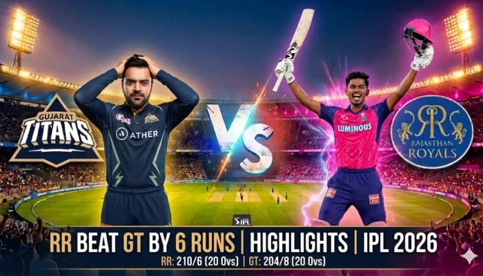 GT Vs RR, IPL 2026 Qualifier 2: Pertarungan Sengit Menuju Final