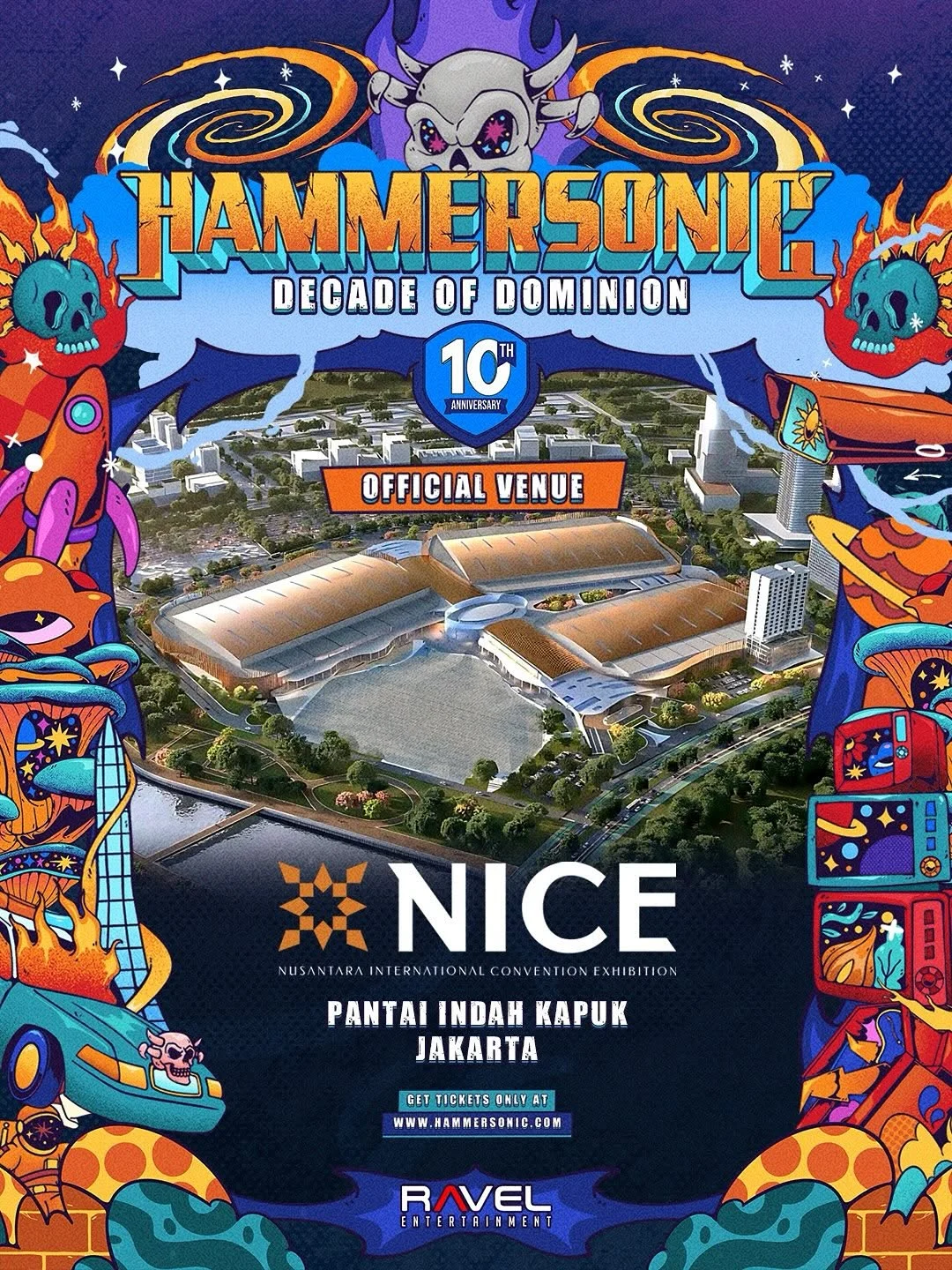 Hammersonic 2026: Ribuan Penonton Nikmati Venue Spektakuler di NICE PIK2
