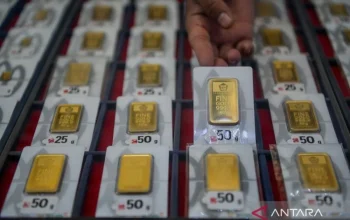 Harga Emas Antam di Pegadaian Turun, Simak Pergerakan Harga Terbaru!