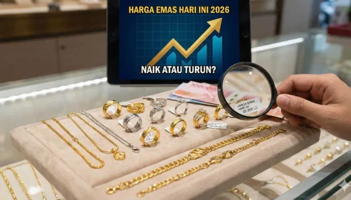 Harga Emas Perhiasan Hari Ini Selasa 12 Mei 2026: Naik dan Turun di Beberapa Penyedia