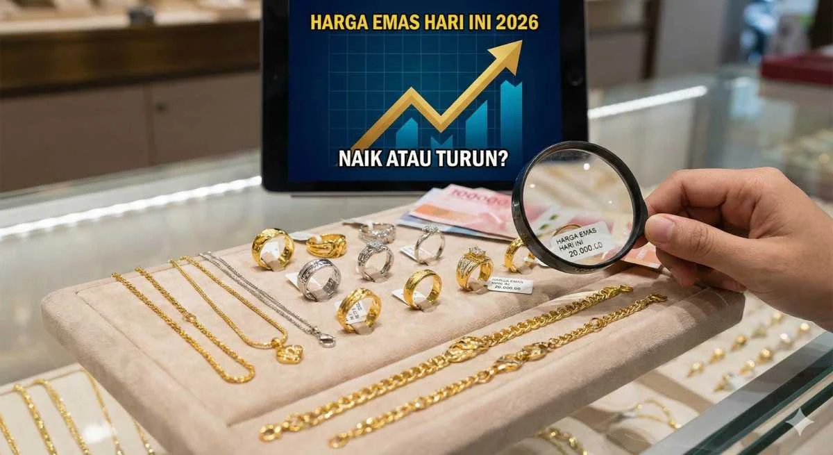 Harga Emas Perhiasan Hari Ini Selasa 12 Mei 2026: Naik dan Turun di Beberapa Penyedia