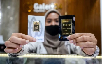 Harga Emas UBS dan Galeri 24 di Pegadaian Melonjak, Cek Harga Terbaru!