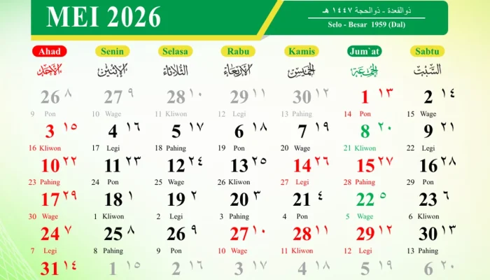 Idul Adha 2026: Libur Nasional dan Potensi Long Weekend