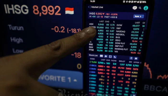 IHSG Anjlok 3,53 Persen, Kapitalisasi Pasar Terpangkas Jadi Rp 11.825 Triliun