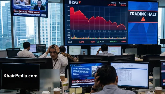 IHSG Anjlok, Antam dan Saham Lainnya Tertekan