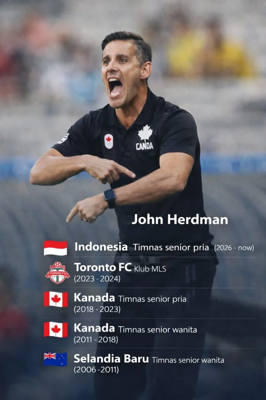 John Herdman Guncang Timnas: 5 Nama Baru Masuk Daftar Panggilan untuk AFF 2026