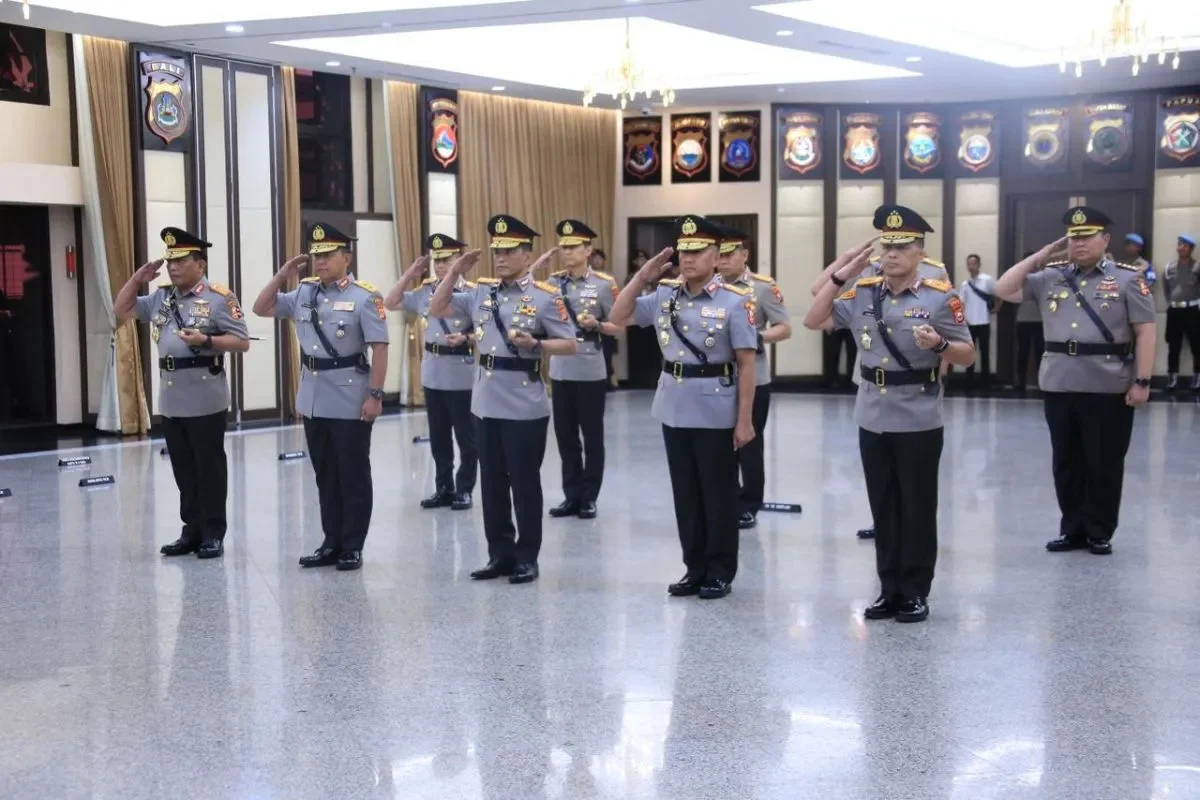 Kapolri Lantik Komjen Panca Jadi Kalemdiklat Polri, Ada 5 Kapolda Juga