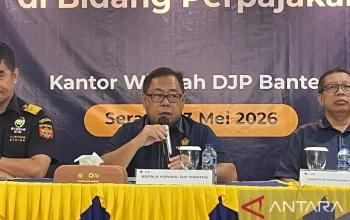 Kasus Penggelapan Pajak Rp580 Miliar: DJP Banten Tetapkan Lima Tersangka