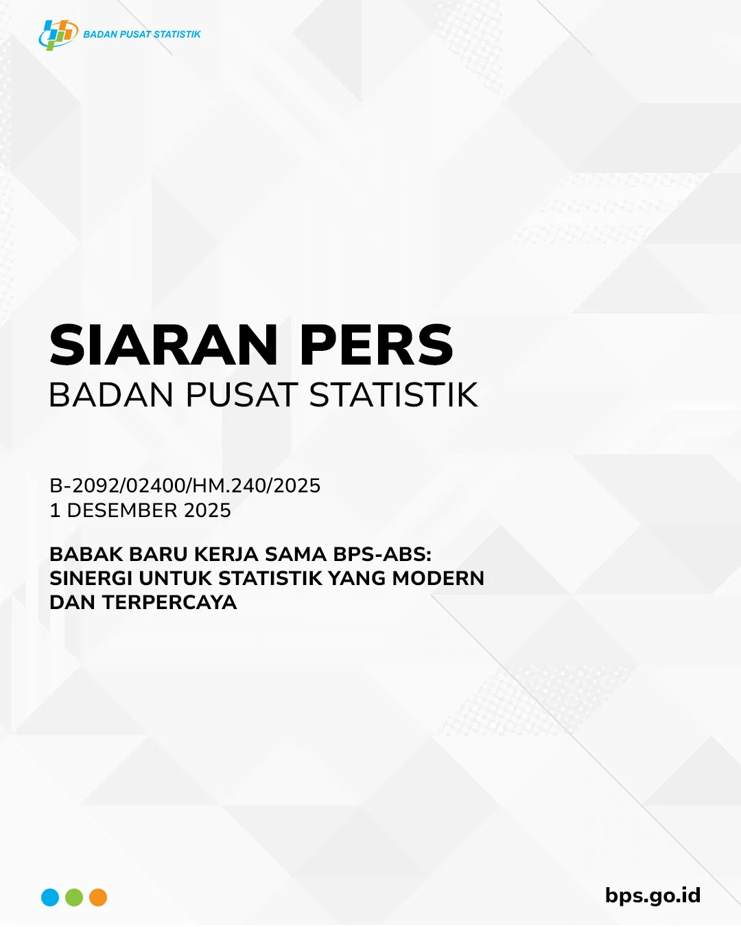 Kemitraan Strategis BPS dan UMMAD, Mendorong Pendidikan dan Pengembangan Statistik
