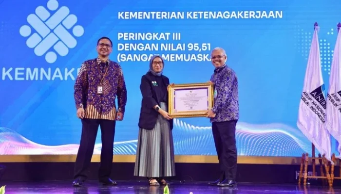 Kemnaker Raih Penghargaan di Bidang Kearsipan Nasional dan Siap Cetak 1 Juta Talenta Digital