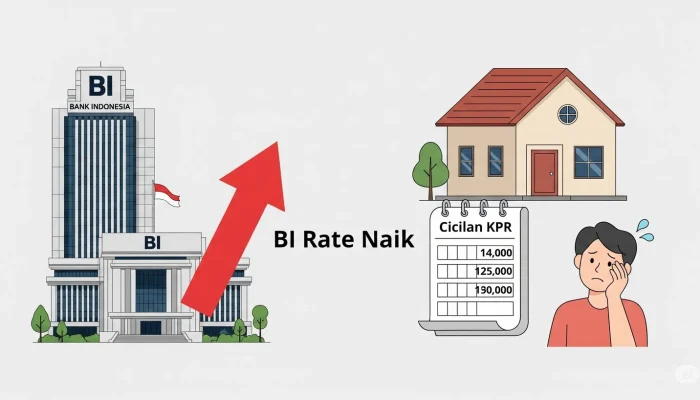 Kenaikan BI Rate: Dampak pada Cicilan KPR dan Strategi Perbankan
