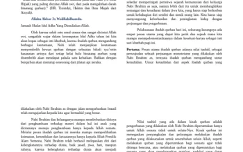 Khotbah Idul Adha: Makna dan Pesan Mendalam