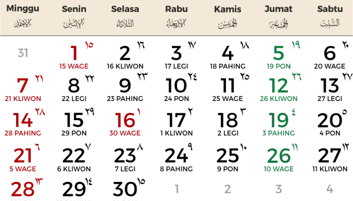 Liburan Juni 2026: Hari Libur Nasional dan Long Weekend