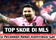 Lionel Messi Pecahkan Rekor 100 Kontribusi Gol Tercepat di MLS