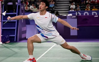 Loh Kean Yew Menang Dramatis di Singapura Open