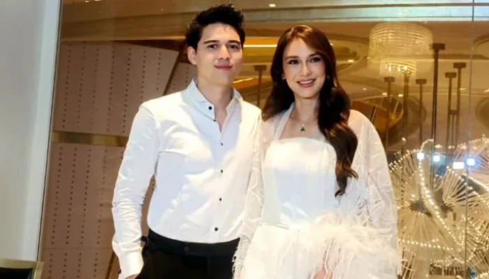 Luna Maya dan Maxime Bouttier Rayakan Ulang Tahun Pernikahan Pertama dengan Pemotretan Unik